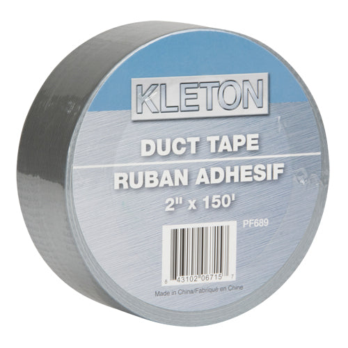 Utility Grade Tape, 6 mils, Silver, 50 mm (2") x 45 m (148') - PF689