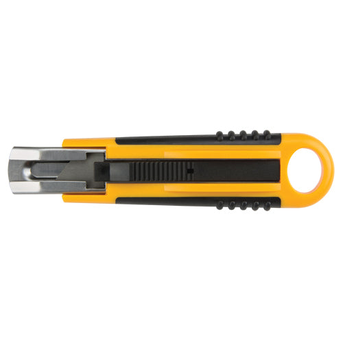 ATK1000 Self-Retracting Knife, 18 mm, Carbon Steel, Plastic Grip - PF708