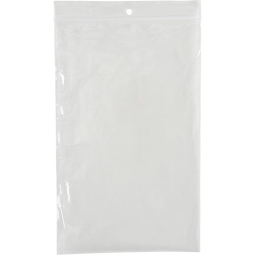 Poly Bags, Resealable, 8" x 5", 2 mils - PF932