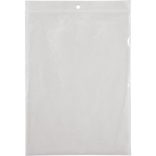 Poly Bags, Resealable, 8" x 6", 2 mils - PF937