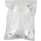Poly Bags with White Write-On Space, Resealable, 10" x 8", 2 mils - PF948