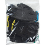 Poly Bags, Resealable, 12" x 10", 2 mils - PF954