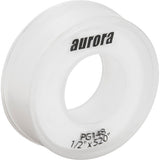 Teflon Sealing Tape, 520" L x 1/2" W, White - PG148