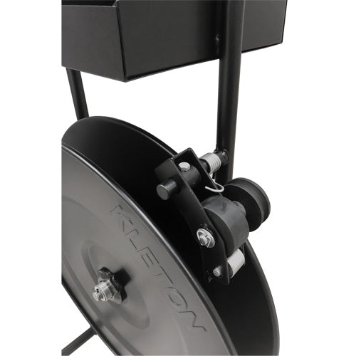 Strapping Dispenser, Polyester/Steel/Polypropylene Strapping, Core Dia 16"/8", Roll Width 3"/8"/6" - PG283