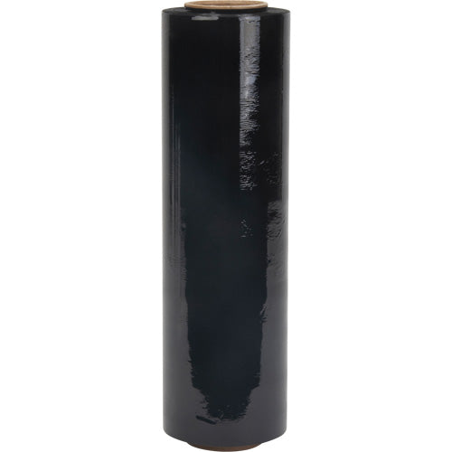 Stretch Film, 0.8 Gauge (20.3 micrometers), 15" x 1500', Opaque Black - PG654