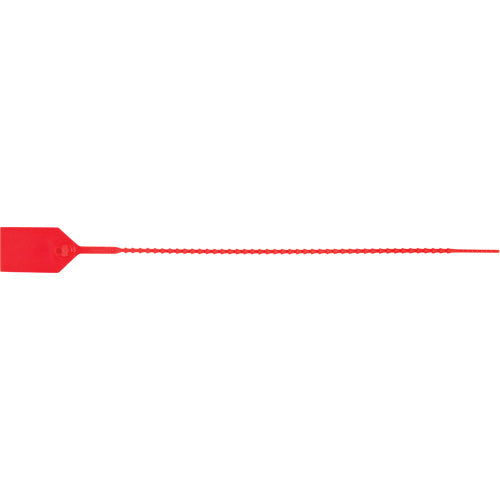 Standard Security Seal, 12", Plastic, Plastic Seal - PG667