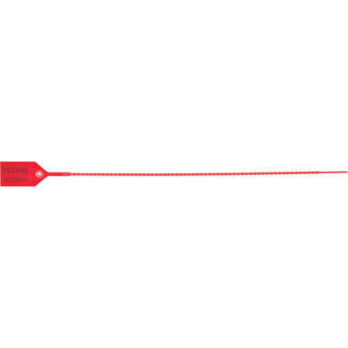 Standard Security Seal, 15", Plastic, Plastic Seal - PG669