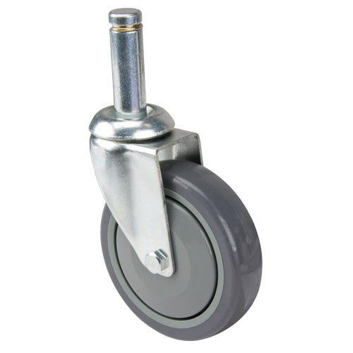 Roulette pour étagère en treillis chromaté - RL048