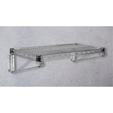 Tablette en treillis pour étagère robuste en treillis chromaté, 30" la x 14" p, Capacité de 800 lb - RL606