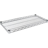 Tablette en treillis pour étagère robuste en treillis chromaté, 30" la x 14" p, Capacité de 800 lb - RL606