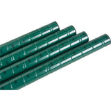 Heavy-Duty Wire Mesh Shelf Post with Green Epoxy Finish - RL629