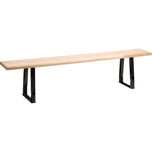 Banc pour vestiaire, Bois, 60" lo x 9-1/4" la x 16-1/2" h - RL872