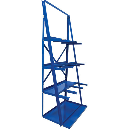 Râtelier de rangement pour barre, Vertical, 3 Niveaux, 36" la x 24" p x 84" h, 3000 lb Cap. - RL922