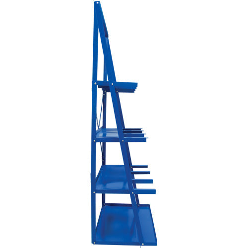 Râtelier de rangement pour barre, Vertical, 3 Niveaux, 36" la x 24" p x 84" h, 3000 lb Cap. - RL922