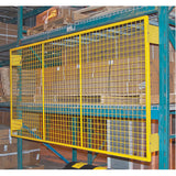 Grilles de protection arrière pour palettier, 144" la x 48" h, Ferrures de 9" - RL942