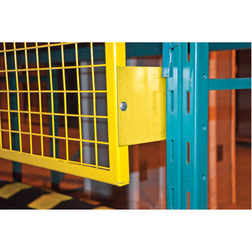 Grilles de protection arrière pour palettier, 96" la x 48" h, Ferrures de 6" - RL929