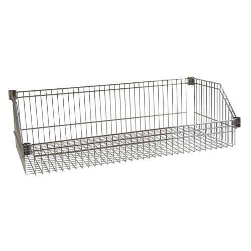 Panier-tablette en treillis métallique, 24" la x 48" p, Capacité de 400 lb - RN551