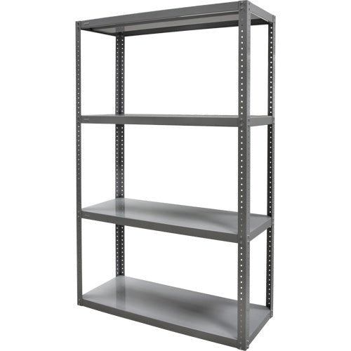 Étagère robuste, Acier, Boulonné, Capacité 3000 lb, 60" la x 72" h x 18" p - RN926