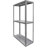 Étagère robuste, Acier, Boulonné, Capacité 3000 lb, 36" la x 72" h x 24" p - RN933