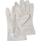 Gants de travail d'usage standard, Grand, Paume en Cuir de vache refendu - SAL592R