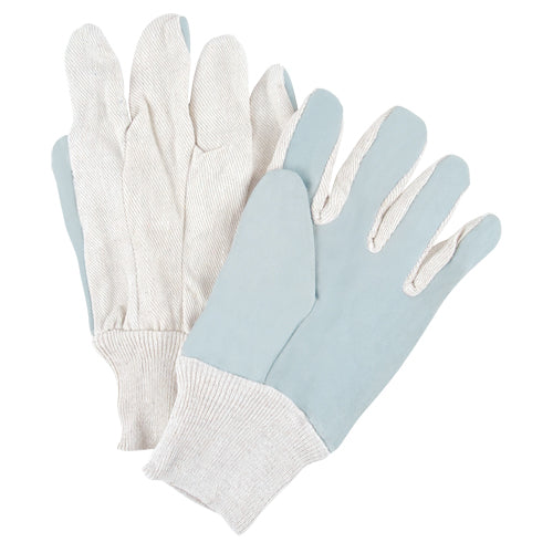 Gants de travail de première qualité, Grand, Paume en Cuir de vache refendu - SAP296