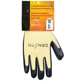 Gants résistants à la coupe avec prise supérieure, Calibre 13, Revêtement Mousse de nitrile, Enveloppe en Aramide ou KevlarMD, Normes ANSI/ISEA 105 et EN 388 niveau 5