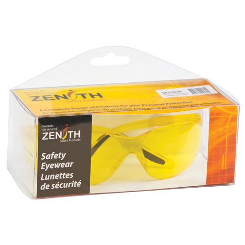 Z500 Series Safety Glasses, Amber Lens, Anti-Scratch, Meets or Exceeds CSA Standard Z94.3 - SAS363R