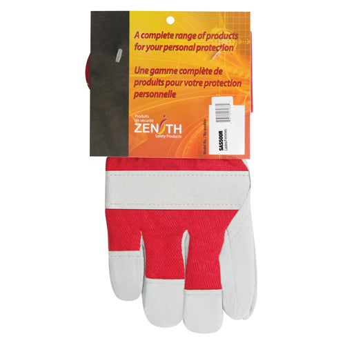 Gants d'ajusteur doublés pour l'hiver à chaleur supérieure avec paume en cuir et doublure ThinsulateMC