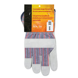 Gants d'ajusteur à paume sèche de première qualité, Dames, Paume en Cuir de vache refendu, Doublure en Coton - SAS503R
