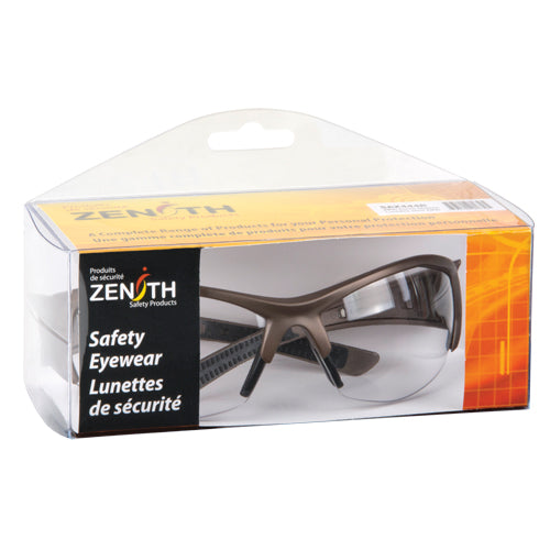 Lunettes de sécurité série Z900, Lentille Transparent, Anti-égratignures, Répond ou surpasse la norme CSA Z94.3 - SAX444R