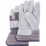 Gants d'ajusteur de qualité supérieure, T-Grand, Paume en Cuir de vache refendu, Doublure en Coton - SD603R