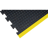 Anti-Fatigue Mat, Bubble, 3' x 4' x 1/2", Black, Rubber - SDL864