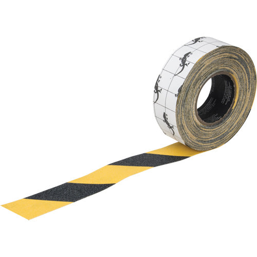 Ruban antidérapant, 3" x 60', Noir & jaune - SCG915