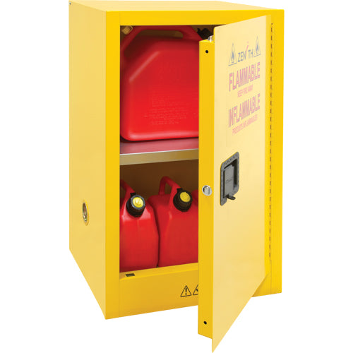 Armoire pour produits inflammables, 12 gal., 1 Porte(s), 23" La x 35" h x 18" p - SDN642