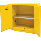 Armoire pour produits inflammables, 22 gal., 2 Porte(s), 35" La x 35" h x 22" p - SDN644