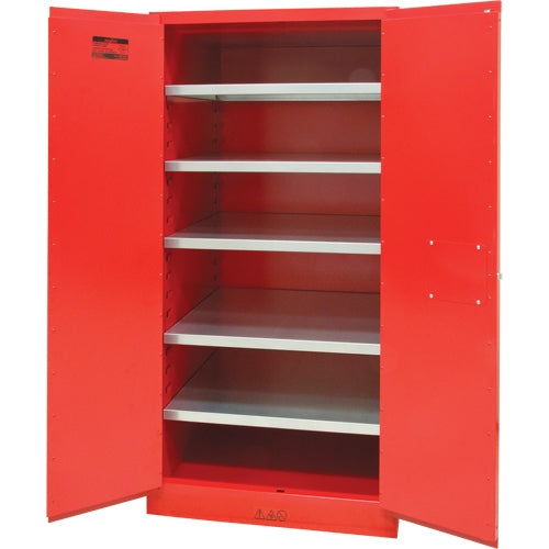 Armoire pour peintures et encres, 96 gal., 5 tablettes - SDN652