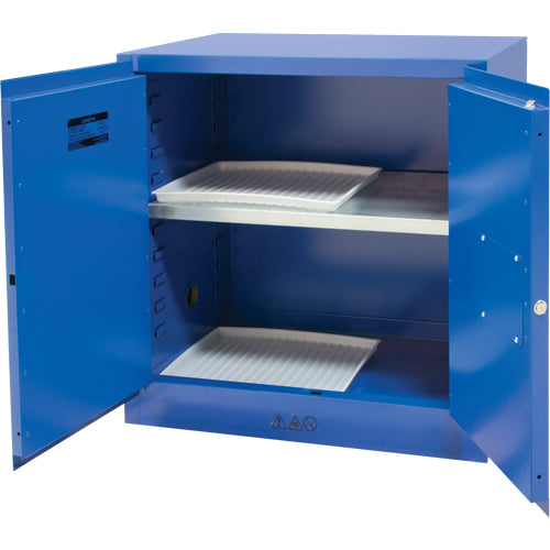 Armoire pour liquides corrosifs, 22 gal., 35" x 35" x 22" - SDN653