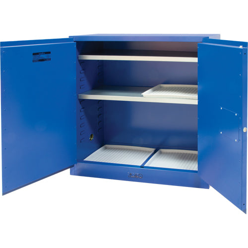 Armoire pour liquides corrosifs, 30 gal., 43" x 44" x 18" - SHI434