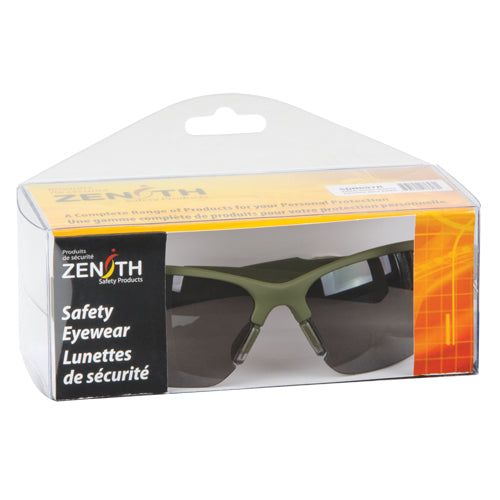 Z2000 Series Safety Glasses, Gray/Smoke Lens, Anti-Scratch, Meets or Exceeds CSA Standard Z94.3 - SDN697R