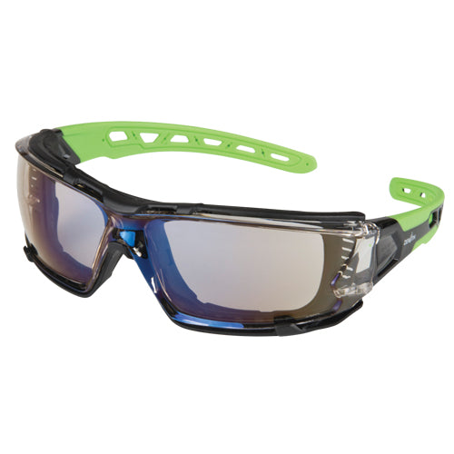 Lunettes de sécurité série Z2500 avec joint en mousse, Lentille Miroir intérieur/extérieur, Anti-égratignures, ANSI Z87+/Répond ou surpasse la norme CSA Z94.3 - SDN709