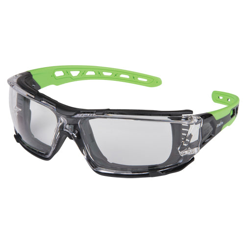 Z2500 Series Safety Glasses with Foam Gasket, Clear Lens, Anti-Fog, ANSI Z87+/Meets or Exceeds CSA Standard Z94.3 - SDN710