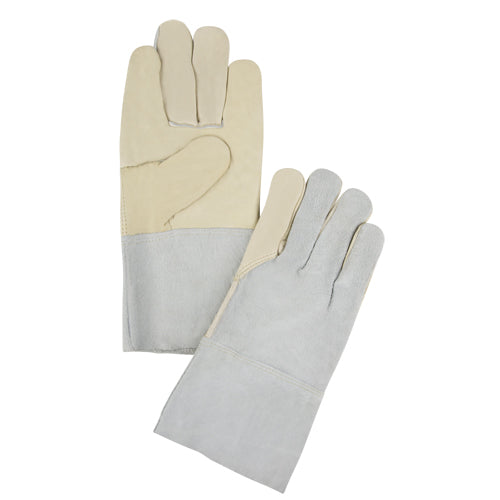 Standard Duty Work Gloves, X-Large, Grain Cowhide Palm - SDP097