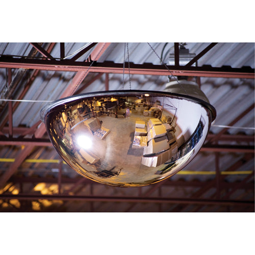 360° Dome Mirror, Full Dome, Closed Top, 18" Diameter - SDP520