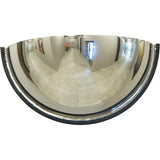 Miroir en dôme 180°, Demi-dôme, Dessus fermé, Diamètre 26" - SDP525
