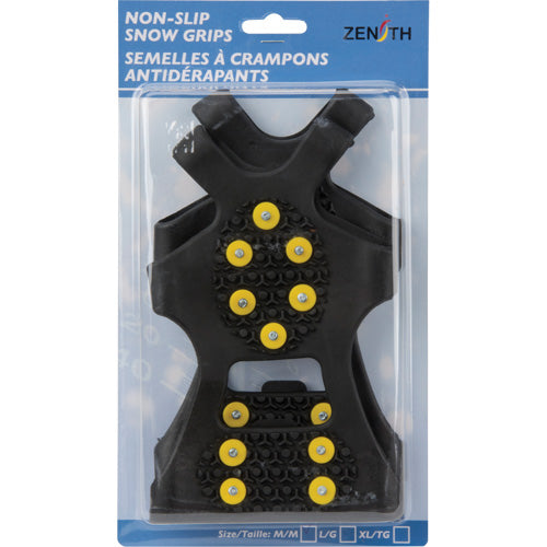 Anti-slip Ice Grip Soles, Steel, Traction Crampon, Large - SEA005