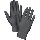Disposable Medical Grade Nitrile Gloves, 6 mil, Powder-Free, Black, Class 2