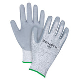 Seamless Cut Resistant Elastic Gloves, 13 Gauge, Nitrile Coated, HPPE Shell, ANSI/ISEA 105 Level 2/EN 388 Level 3
