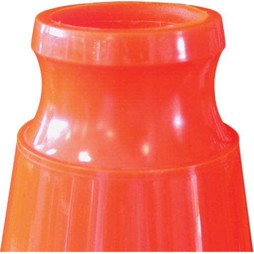 Cône de signalisation de première qualité, 28", Orange - SEB771