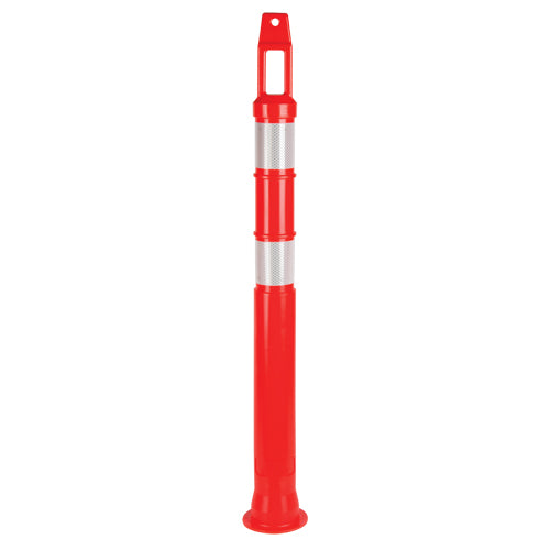 Poteau délinéateur de première qualité, 42" h, Orange - SEB773