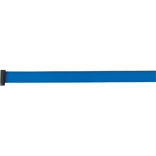 Cartouches de ruban pour assembler vos propre barrières de contrôle des foules, 7', Ruban Bleu - SEC362